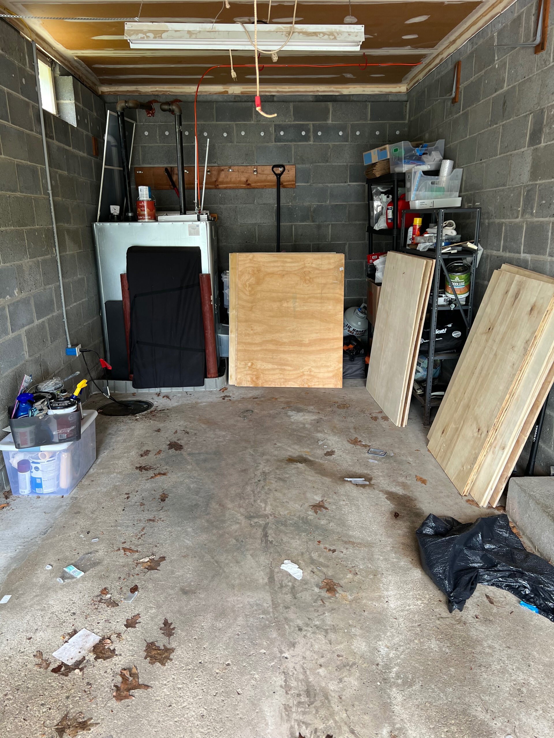 Before- Garage