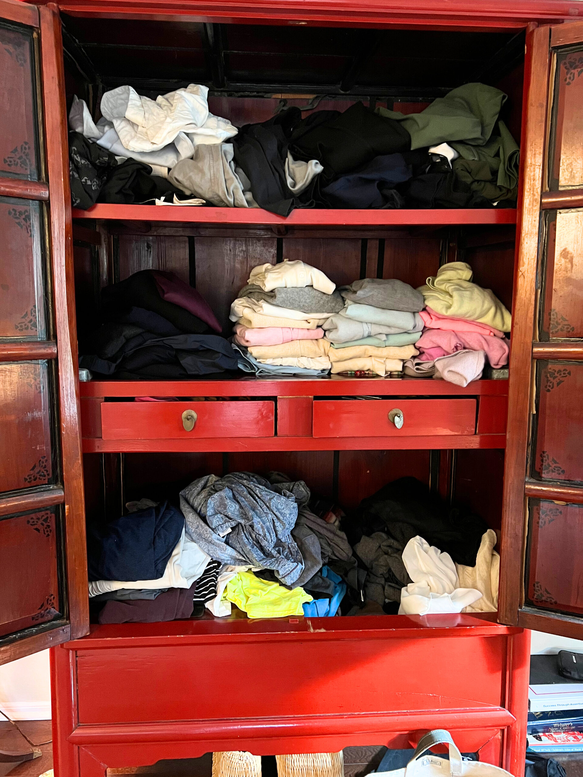 Randy- Sweaters- Before